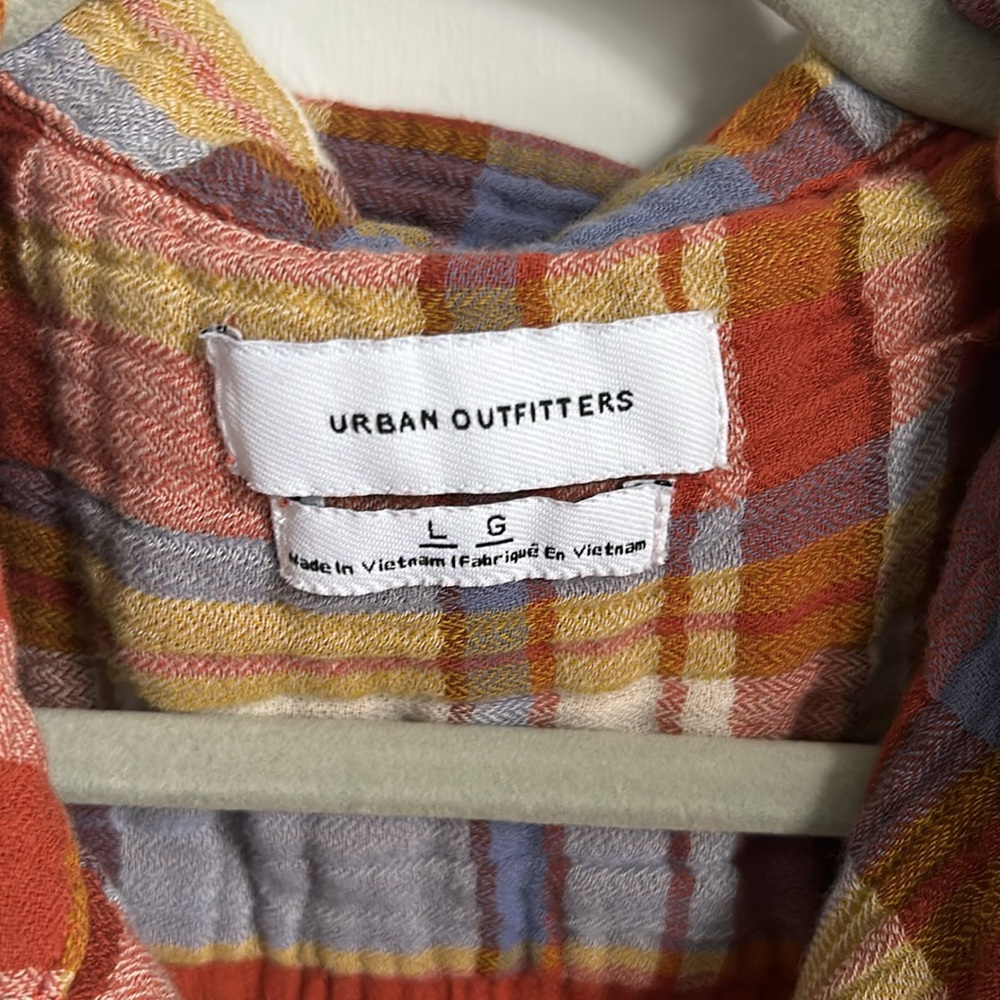 Urban Outfitters Plaid Button Up - Picture 3 of 4